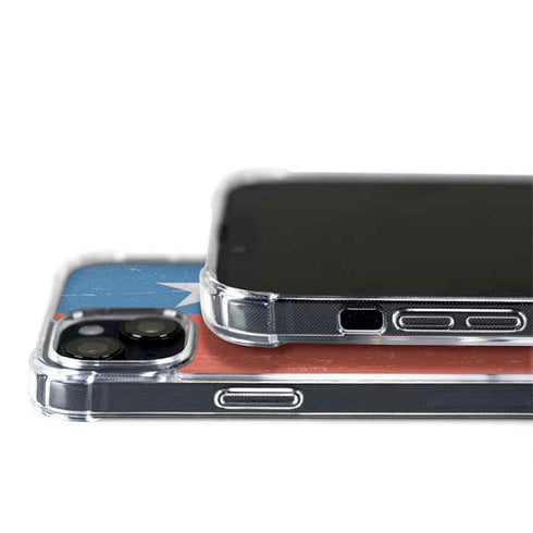 Chile Flag Distressed iPhone 15 Plus MagSafe Case